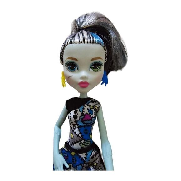 MONSTER HIGH Mattel FRANKIE STEIN How Do You Boo Ghoul Spirit Doll 2016 - Picture 3 of 7